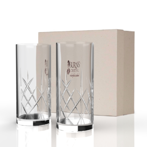 Mauchline Highball Glass Pair