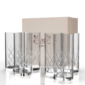Mauchline Highball Glass Gift Set of 6