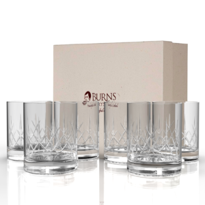 Mauchline Whisky Glass Gift Set of 6